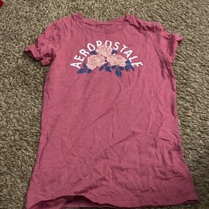A perfect condition medium girl kids shirt pink/maroon